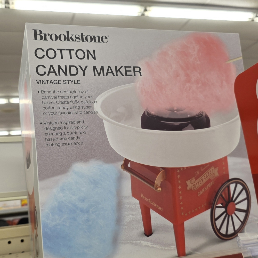 Brookstone Cotton Candy Maker